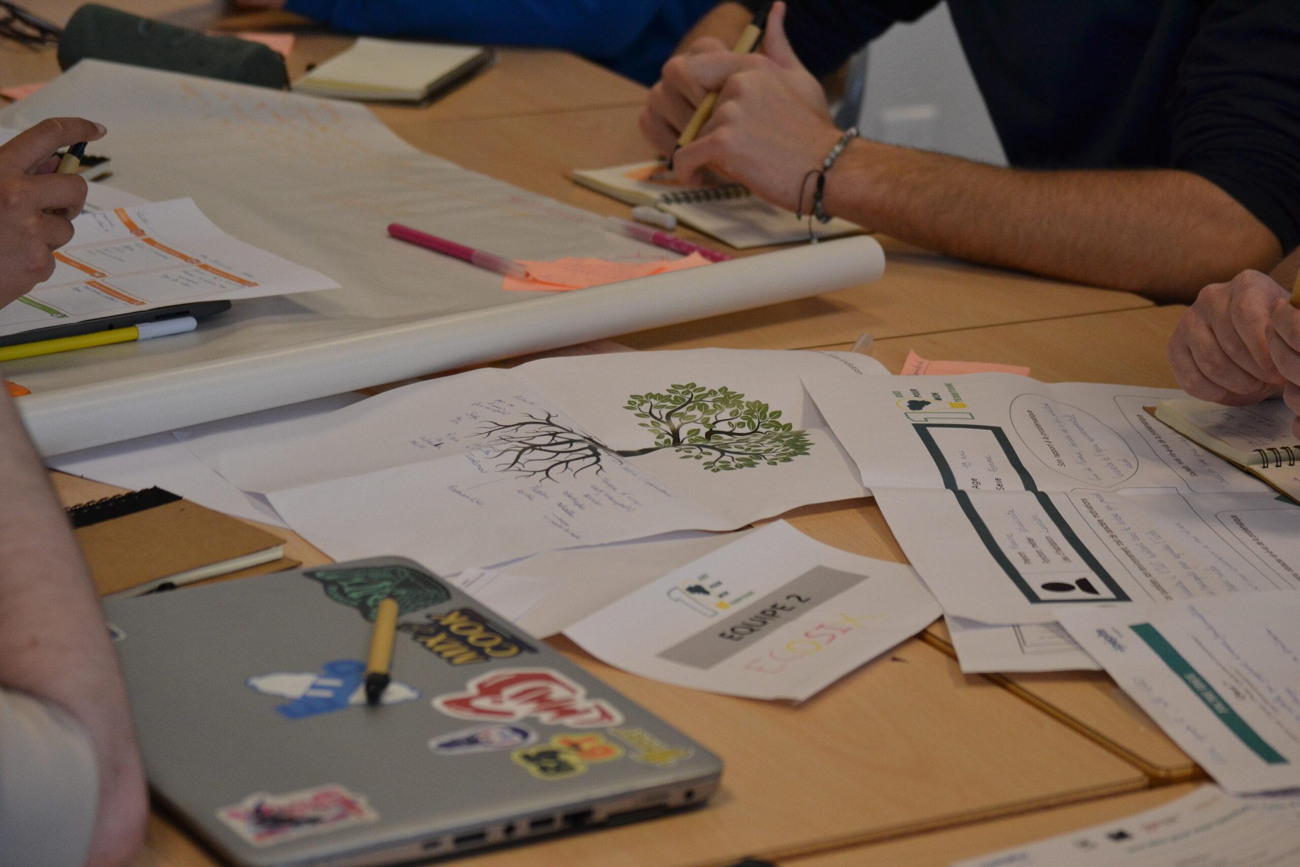 Pour mieux cerner ce qu'est l'éco-anxiété, la collectivité organise des ateliers de discussion avec les étudiants lannionnais.