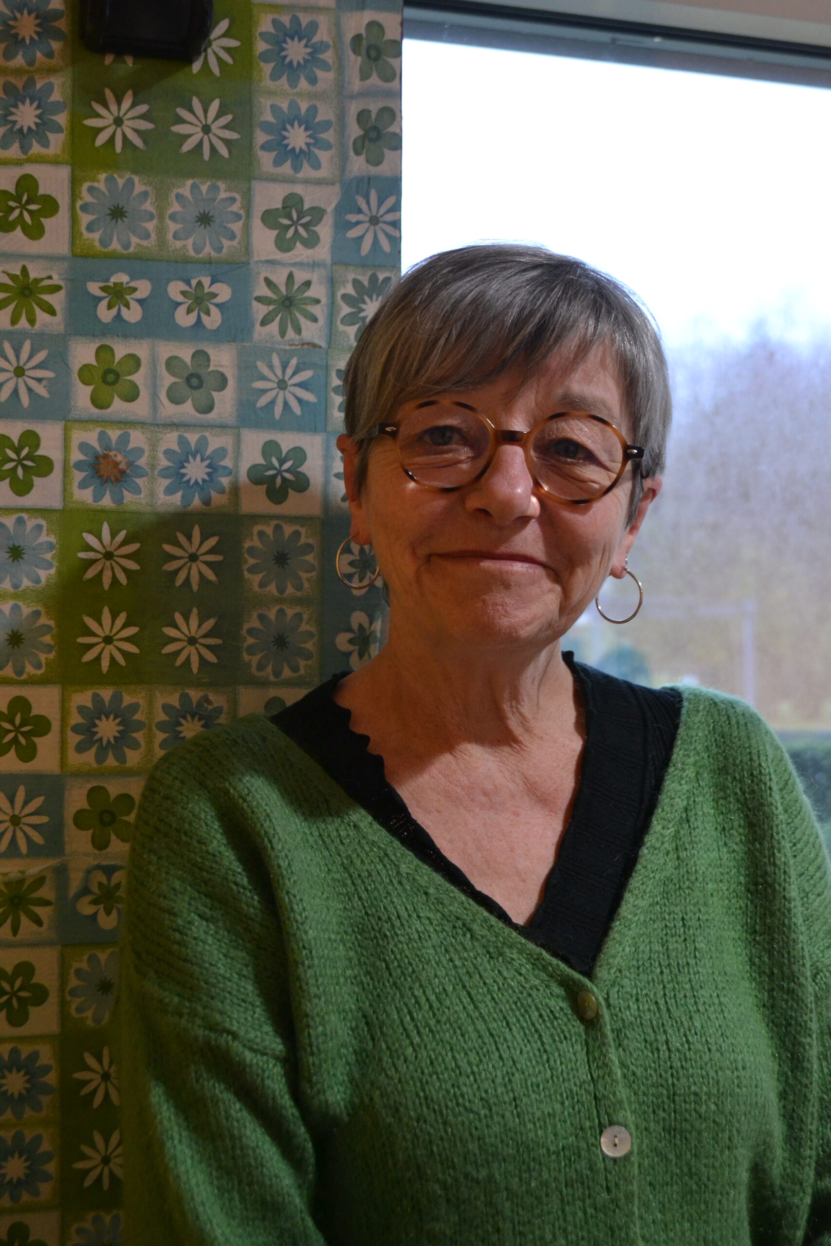 Marie-Claude qui sourit