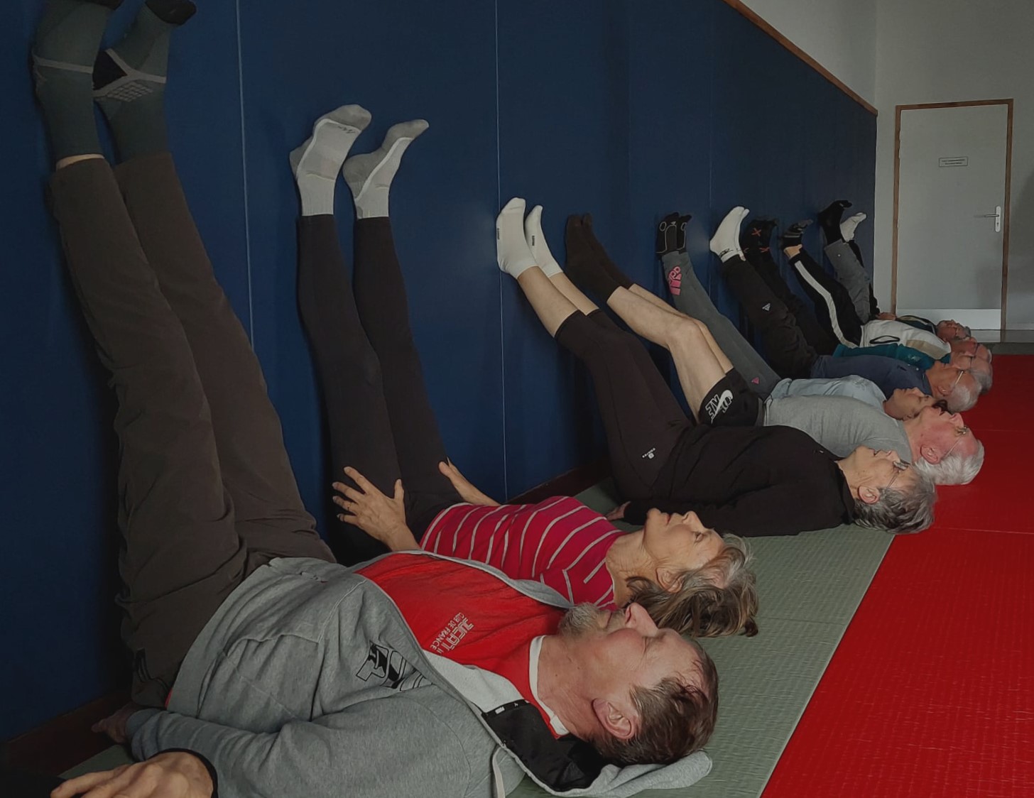 À la maison des sports, l'association Coeur et Santé propose des sessions de "gym stretching" aux personnes atteintes de maladies cardio-vasculaires.
